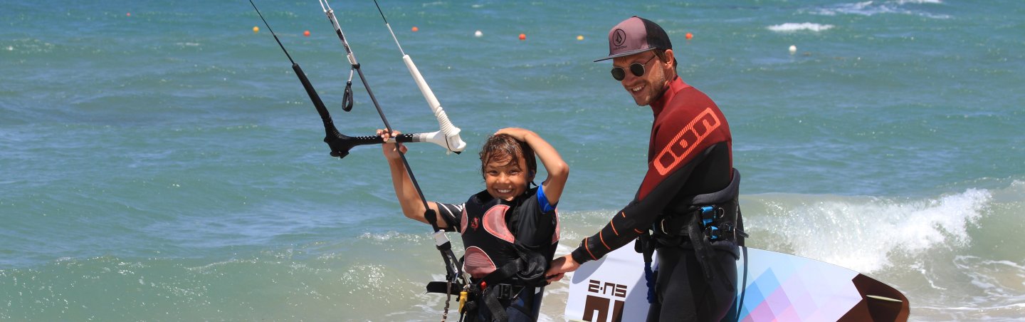 Kitesurfen Kinderkurse, Kids lessons, Kinderkiten