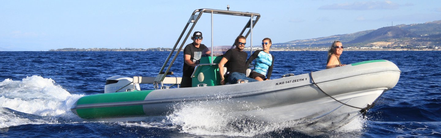 boat charter RIB