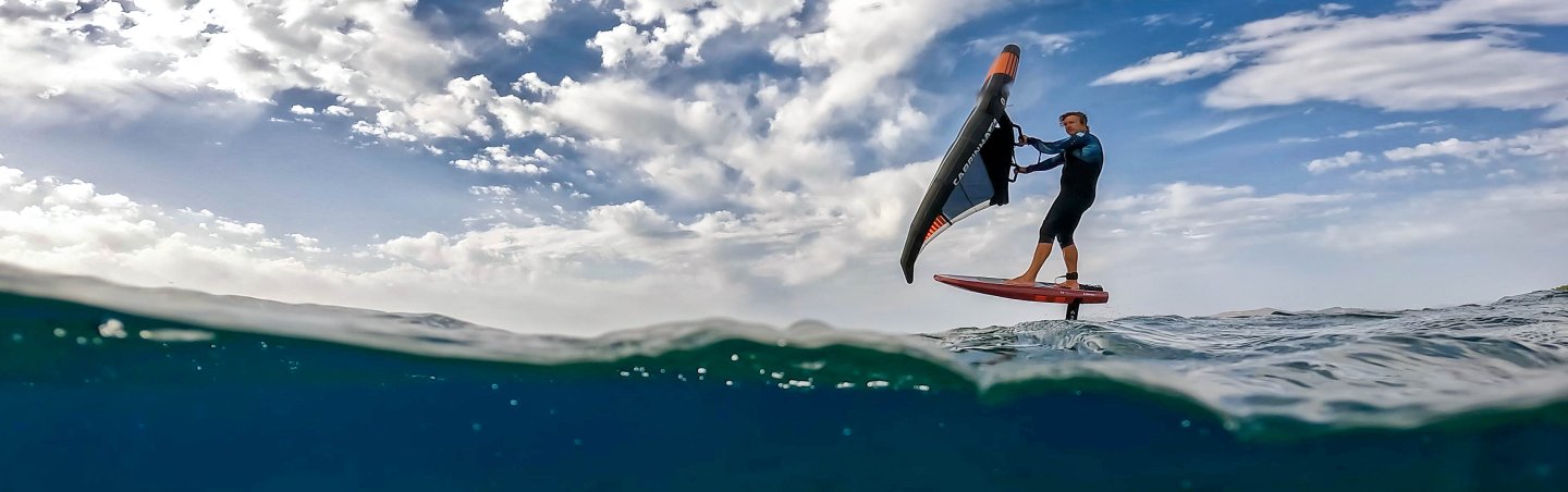 Marmari Wingfoiling Caravia Beach