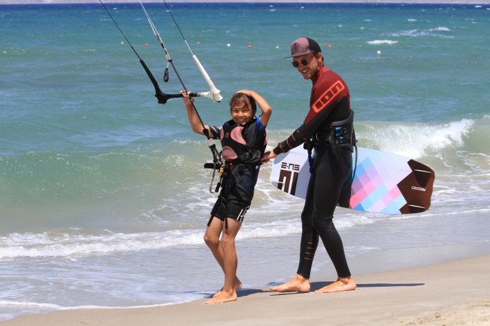 Kitesurfen Kinderkurse, Kids lessons, Kinderkiten