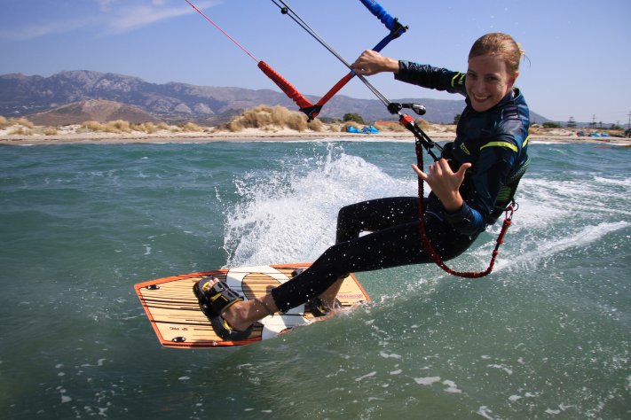 Kitesurfingkos, Greece Kiteschool Kiteunterricht Kitesurfen Kiteboarden