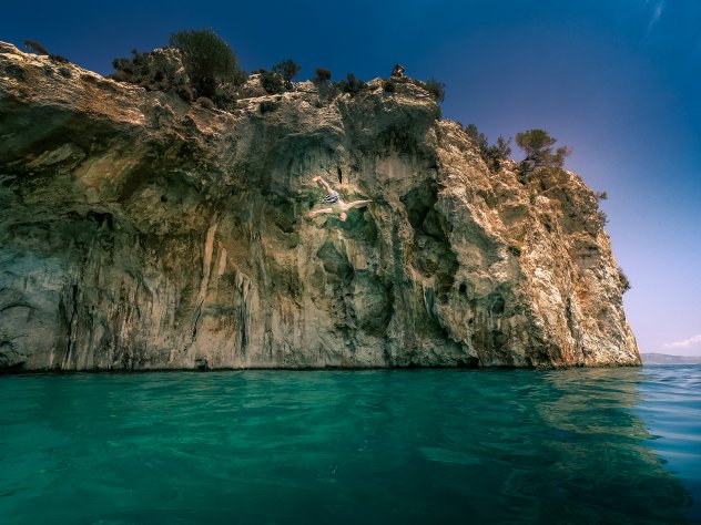 Klippenspringen Kalymnos