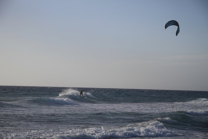 Wellen Kiten mit Kitesurfing Kos Mastichari